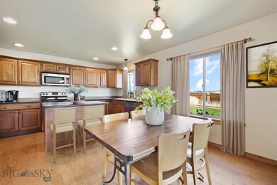 Open Kitchen/Dining area - virtually staged