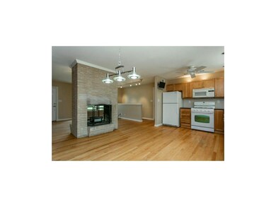 Open living plan is great for entertaining.