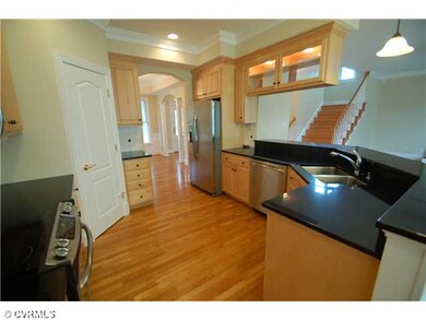 Kitchen - GLEAMING HARDWOOD FLOORS AND GRANITE COU