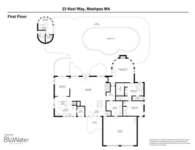 23 Keel Way floor plan 1st floor and out