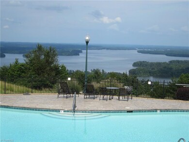 Pool with great lake views
