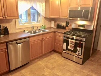 All new stainless appliances.