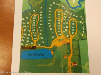 9 Hickory Campsite Map for first 3 Lanes
