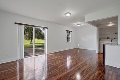 Open kitchen/dining/family area