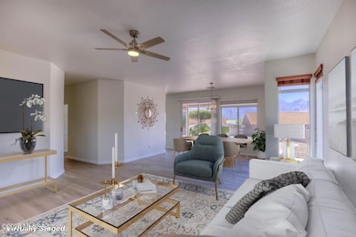 Virtually Staged Living Room