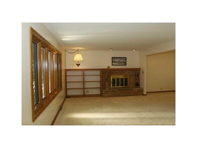 Living Room. Spacious formal living room with fire