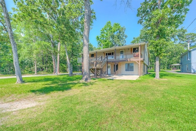 Adorable swing on the massive porch upstairs is a