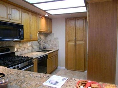 Upgraded kitchen with lots of storage and built in