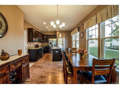 Large Kitchen with plenty of room for Table and Is