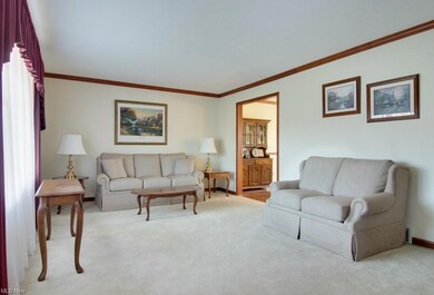 Very classic, clean look in the living room with a