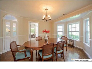 ... and the bright windows.  Both formal spaces ..