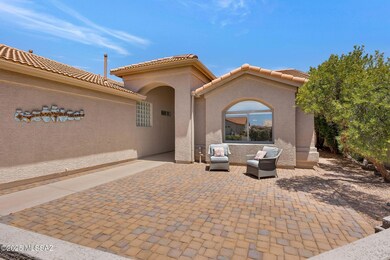 Expansive Front Patio