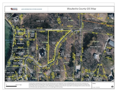 GIS Map of Parcel from Waukesha County
