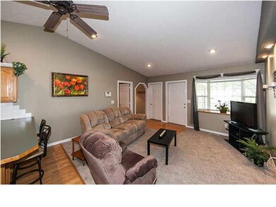 Spacious open living room