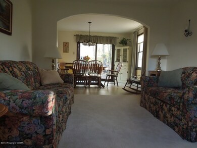 View From Living Room into Dining Room