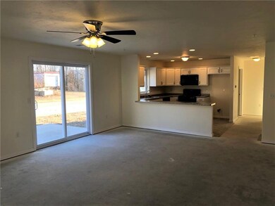 Leading to patio