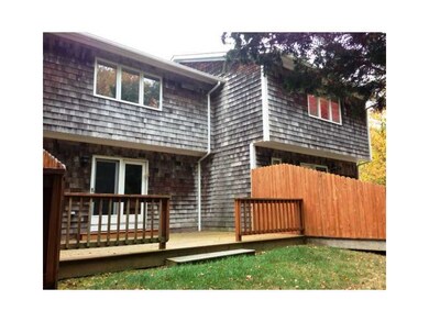 Exterior Back. PRIVATE BACK DECK