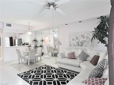 Living room with healthy amount of natural light a