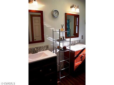 Master Bath - Updated dual vanities with skylight