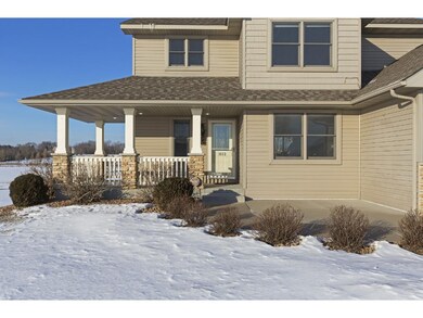 Welcome Home!  Inviting front porch wraps around t