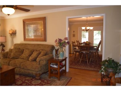 Family room leads to the dining room