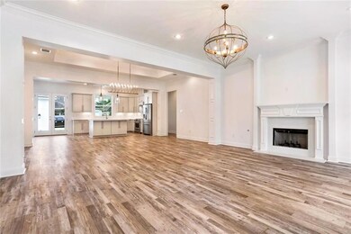 Open floorplan. Imagine enjoying company while coo
