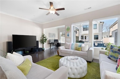 Family Room and sunroom beyond