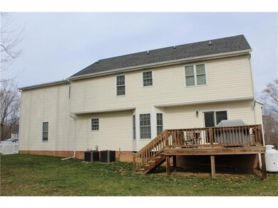 REAR VIEW OF HOME!