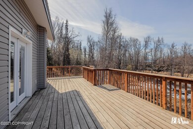SW facing deck