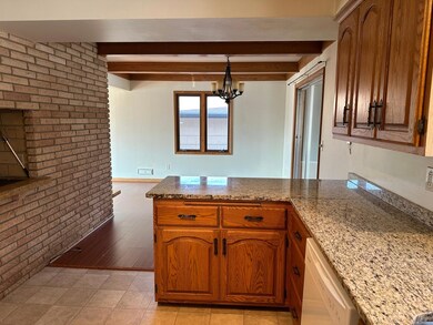 View from Kitchen toward Dining Room