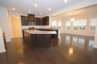 The kitchen and morning room areas have that 