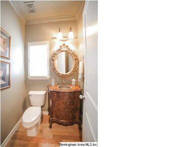 Half Bath off of the foyer - beautiful designer va