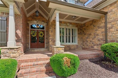 Beautiful Welcoming front door.