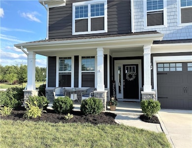 Relax on your covered front porch! 