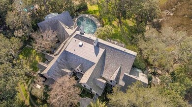 Aerial View of House