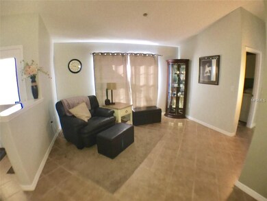 Dining area currently being used as a seating area