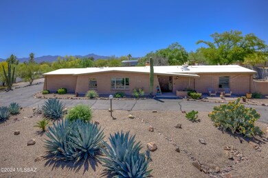 Front View with Tucson Mountains Behind