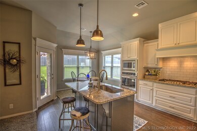 Gourmet kitchen with designer upgrades