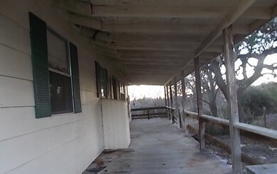Covered front porch