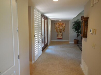 Welcoming foyer entrance.