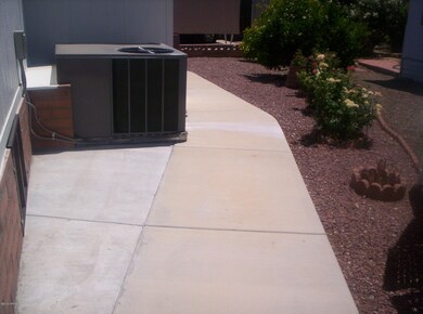 Rear of with new AC/Furnance unit 2013