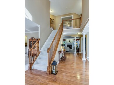 Dramatic two story foyer as you enter into the hom