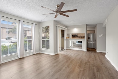 Looking into the unit from the front doorway