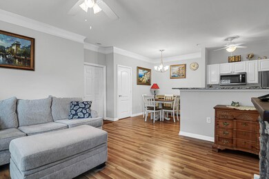 Open area for entertaining