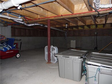Crawl space in basement