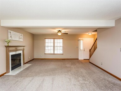 Beautiful Wood Burning Fireplace In The Great Room