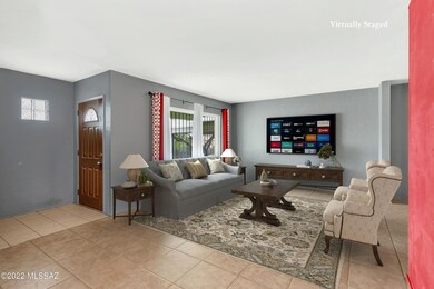 Living Room Staged