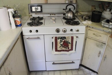 Antique gas stove
