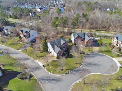 Situated on a large corner, cul-de-sac lot with fu