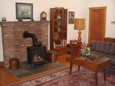 Gas stove in family room